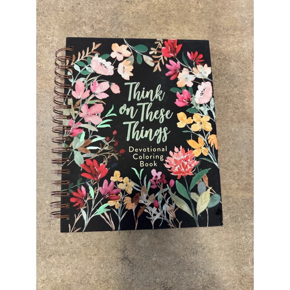 Think on These Things: Devotional Coloring Book - Picture 2 of 6